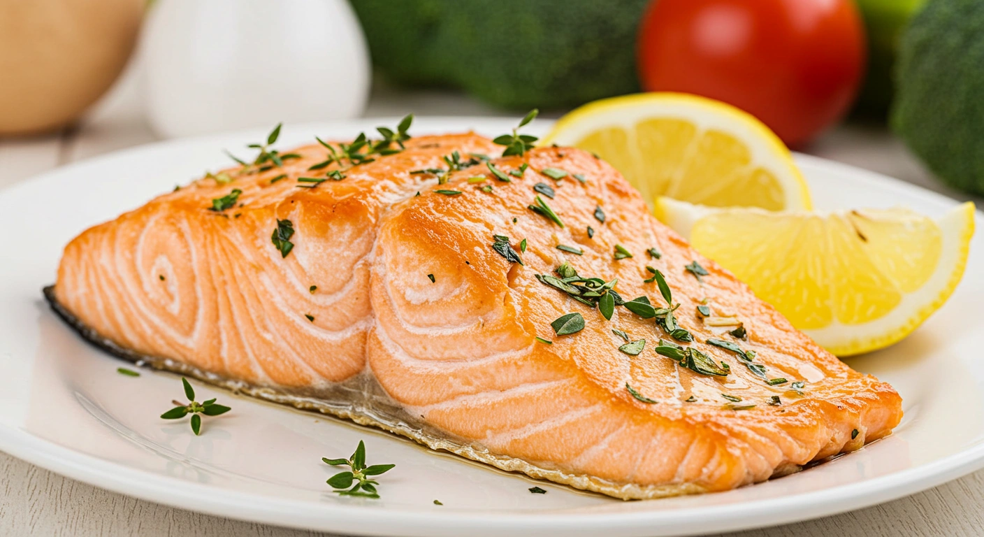 Baked Salmon Fillet - tertiary view